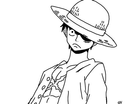 One Piece Luffy Coloring Pages Coloring Pages