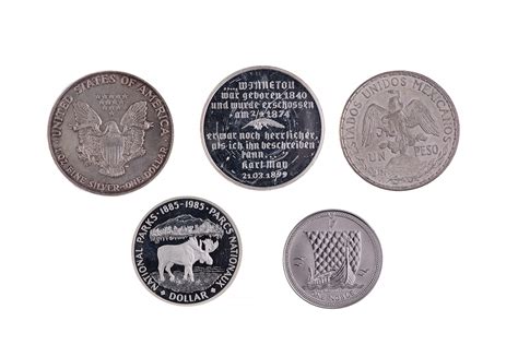 Assorted Silver & Platinum Coins | Witherell's Auction House