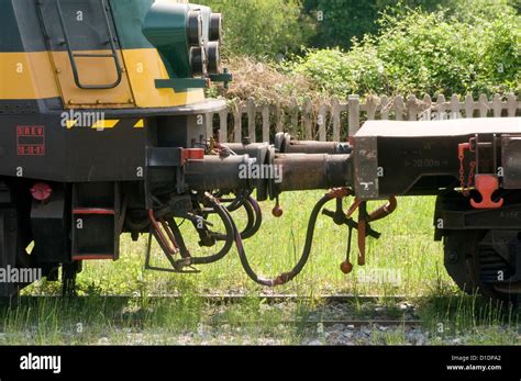 buffer buffers train trains bumper bumpers freight railway rail rails train trains wagon wagons ...