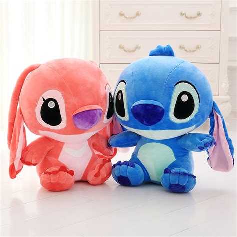 Aliexpress.com : Buy Plush Stitch Toys Cute Blue Pink Soft Stuffed ...