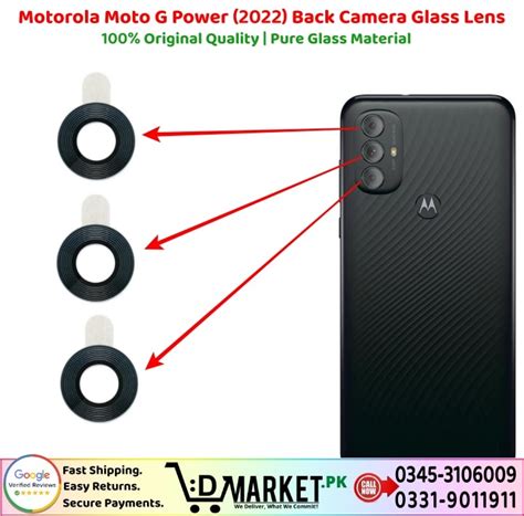 Motorola Moto G Power 2022 Back Camera Glass Lens Price In Pakistan | Fast+Secure!