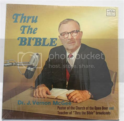 THRU THE BIBLE DR. J. VERNON MCGEE RECORD | eBay