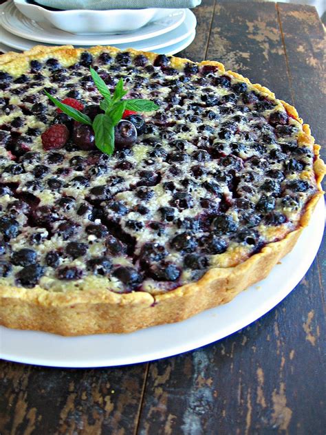 sweetsugarbean: Saskatoon Berry Crème Fraîche Tart & An Anniversary Raspberry Recipes, Rhubarb ...