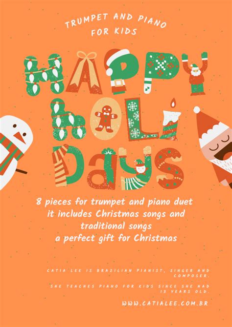 Happy Holidays Trumpet and Piano Duet Album Sheet Music | Various ...