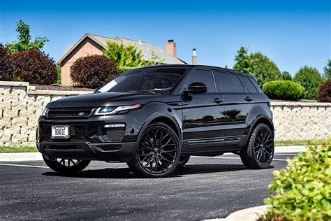 Land Rover Evoque Black with Asanti ABL-21 Aftermarket Wheels Wheel | Wheel Front