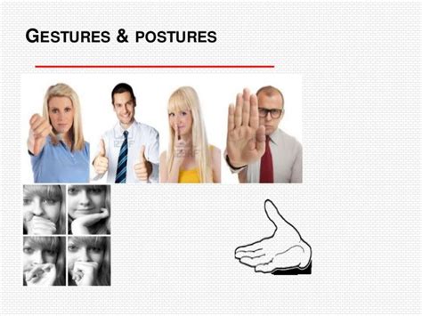 GESTURES & POSTURES | Effective communication skills, Communication ...