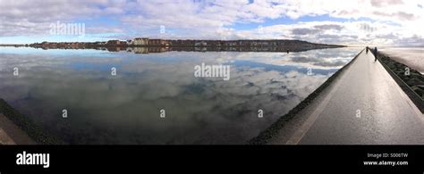 West Kirby Marine Lake Stock Photo - Alamy