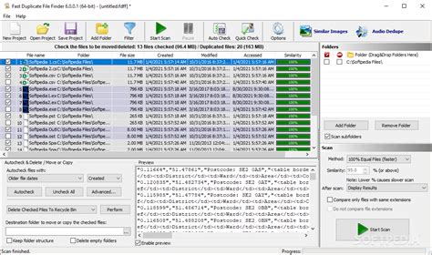 Fast Duplicate File Finder 6.5.0.3 - Download, Review, Screenshots