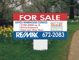 Real Estate For Sale Signs - All You Need Infos