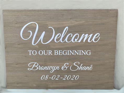 Wooden Welcome Sign | Woodpecker Laser Designs