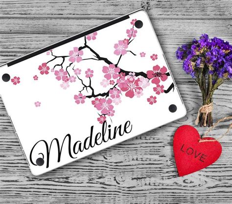 Floral Laptop Sticker Watercolor Flower Notebook Vinyl Dell Hp - Etsy