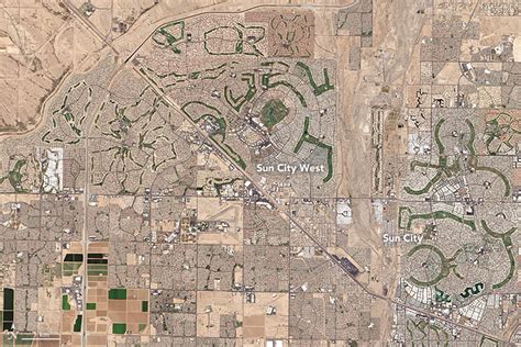 Sun City Arizona Map - Winni Karilynn