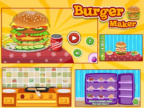 Burger Maker–Kids Cooking Game APK 1.4 - Free Casual Games for Android