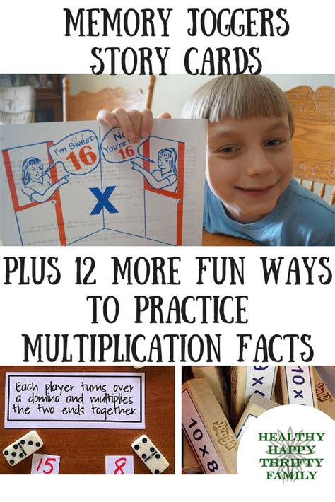 Memory Joggers Story Cards Review - Multiplication Fun! - Healthy Happy Thrifty Family ...