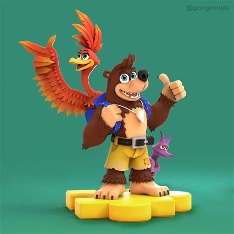 Banjo-Kazooie Remastered Fan Art - ZBrushCentral