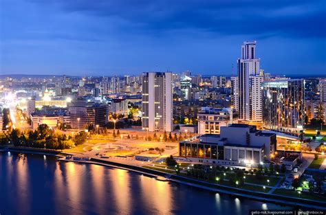 The bird’s-eye views of Ekaterinburg city · Russia Travel Blog