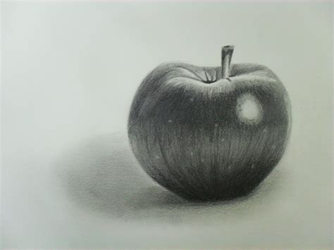 dibujo de una manzana - drawing a apple by lostinlove2277 on DeviantArt