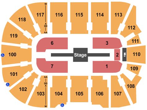 Webster Bank Arena At Harbor Yard Seating Chart - Bridgeport