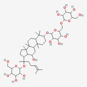 Notoginsenoside K | C48H82O18 | CID 73017986 - PubChem