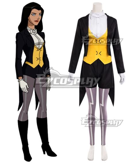 Young Justice Zatanna Costume Cosplay