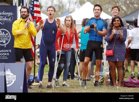 THE MINDY PROJECT, l-r: Jay Duplass, Mark Duplass, Beth Grant, Jeremy ...