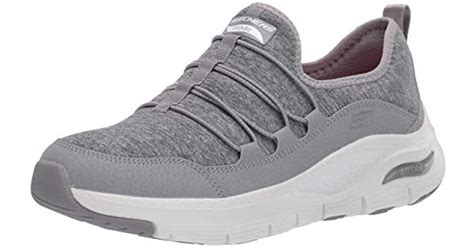 Skechers Arch Fit-rainbow View Sneaker in Grey (Gray) | Lyst