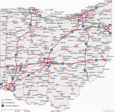 Map Of north Olmsted Ohio Map Of Ohio Cities Ohio Road Map | secretmuseum