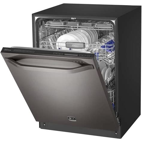 Best Buy: LG 24" Top Control Built-In Dishwasher Black stainless steel LSDF9969BD