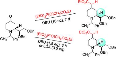 Unexpected epimerization at C2 in the Horner–Wadsworth–Emmons reaction of chiral 2-substituted-4 ...