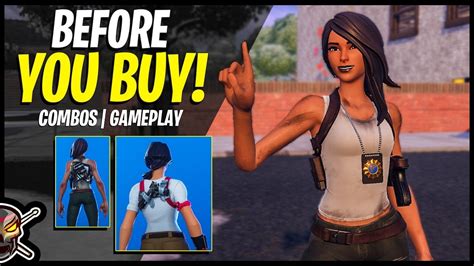 Before You Buy FLATFOOT | Combos/Gameplay (Fortnite Battle Royale) - YouTube