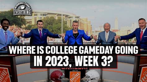 Where is ESPN College Gameday going in Week 3? 2023 Predictions - YouTube