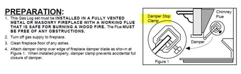 Amazon.com: Midwest Hearth Fireplace Damper Clamp | Flue Stop Clamp for Gas Logs : Home & Kitchen