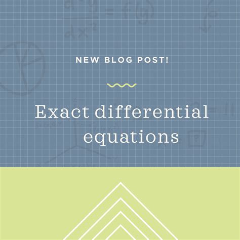 How to find the solution to an exact differential equation — Krista King Math | Online math help