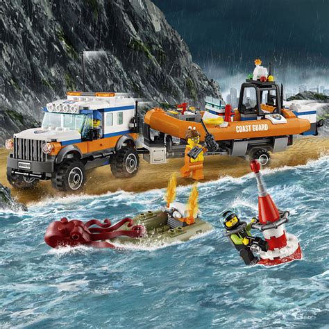 LEGO City Coast Guard 4 x 4 Response Unit - - Fat Brain Toys