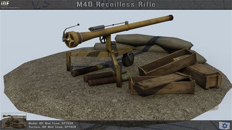 M40 Recoilless Rifle image - IDF: Fight for Independence mod for Battlefield 2 - ModDB