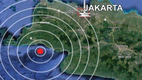 UPDATE Gempa Jakarta Malam Ini 2 Agustus 2019, Berkekuatan 7,4 SR dan ...