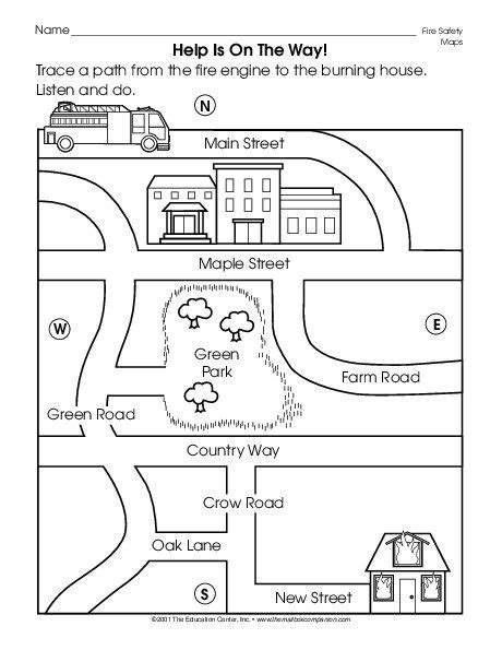 The Mailbox | Social studies worksheets, Map skills, Social studies maps