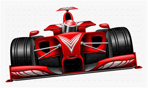 Clip Art Red Race Car - Formula 1 Png, Transparent Png , Transparent ...