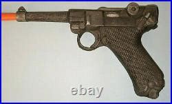 Older WW2 WWII German Luger Metal Hollywood Movie Prop Gun 9mm replica