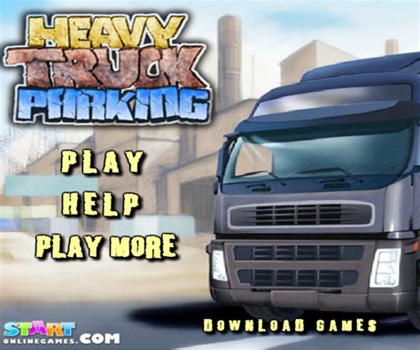 Heavy Truck Parking - Car Games - Truck Games - Parking Games