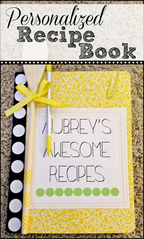 Personalized Recipe Book Canada - Make Your Own Personalized Family Favorite Recipes Book ...