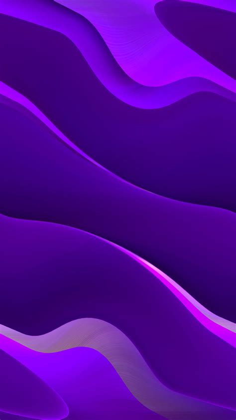 Purple waves, 999, abstract, best, chakra, deep violet, flou, hope, joy, premium, HD phone ...