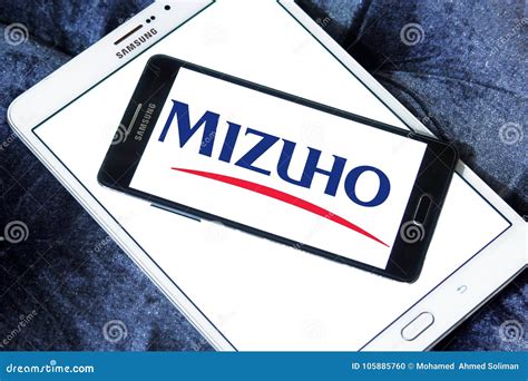 Mizuho Financial Group Logo Editorial Image - Image of finance, corporation: 105885760