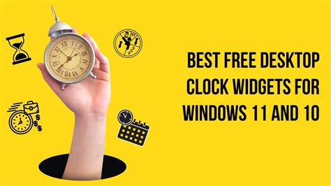 Best Free Desktop Clock Widgets for Windows 11 and 10 - YouTube