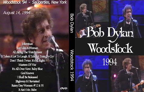 Capas Shows Internacional: Bob Dylan - Woodstock 1994