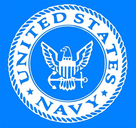 US Navy Emblem Vinyl Decal measures approximately 7 x 7. Available in ...