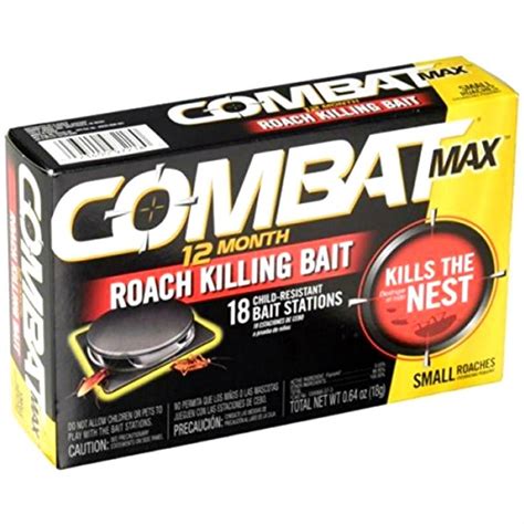 Buy Combat Max 12 Month Roach Killing Bait Station 18 Count ...