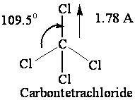 can you expain the geometry of carbon tetrachloride,ethane and ethene - Chemistry - Chemical ...