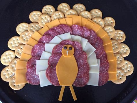 Thanksgiving Turkey-Shaped Cheese Platter Appetizer Recipe – Melanie Cooks