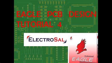 TWO LAYER PCB DESIGN USING EAGLE . - TUTORIAL 4 - YouTube